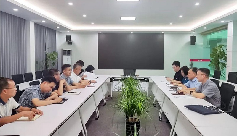 丽水市财政局党组书记、局长潘建青莅临开云体育调研指导