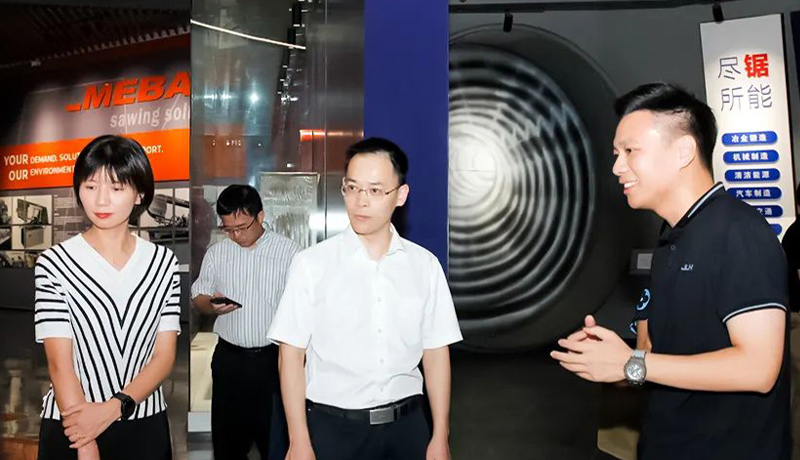 省人社厅职建处一行莅临我司调研指导工作