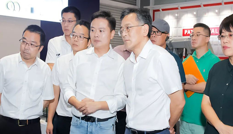 湖州市副市长金凯一行莅临开云体育考察调研