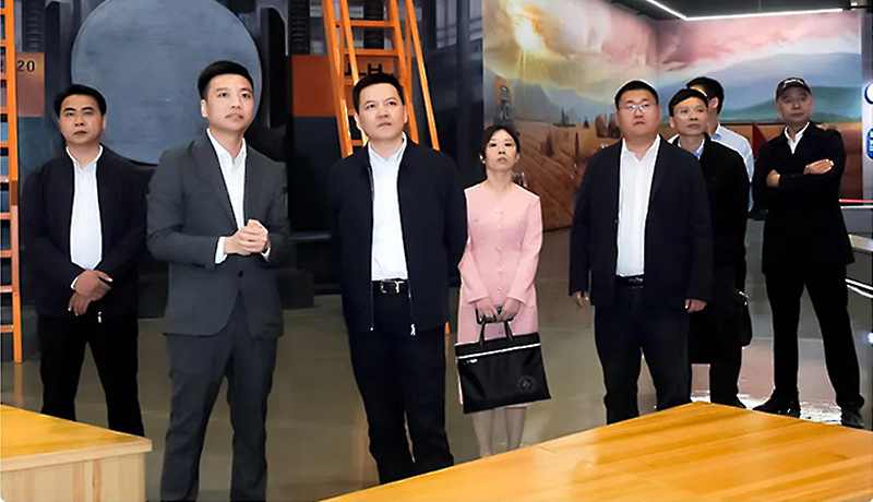 市委常委、组织部部长戴平辉一行赴开云体育调研